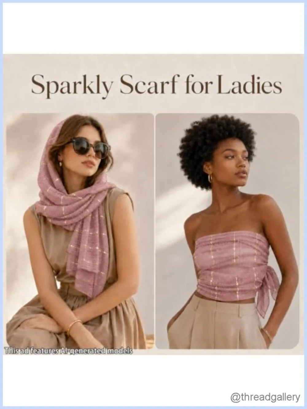 Sparkle Mesh Sequin Women's Fashion Scarf for Evening Dresses